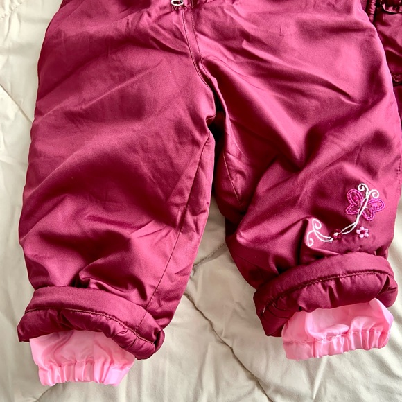 Toddler Girl Snow Jacket & Ski Pants Set - Picture 7 of 9
